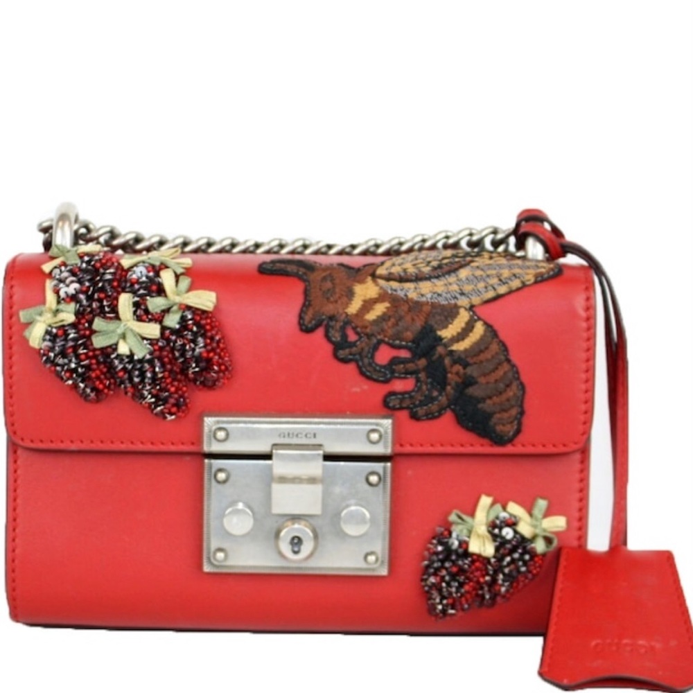 *SOLD* 🍓🦟 GUCCI PADLOCK BAG!